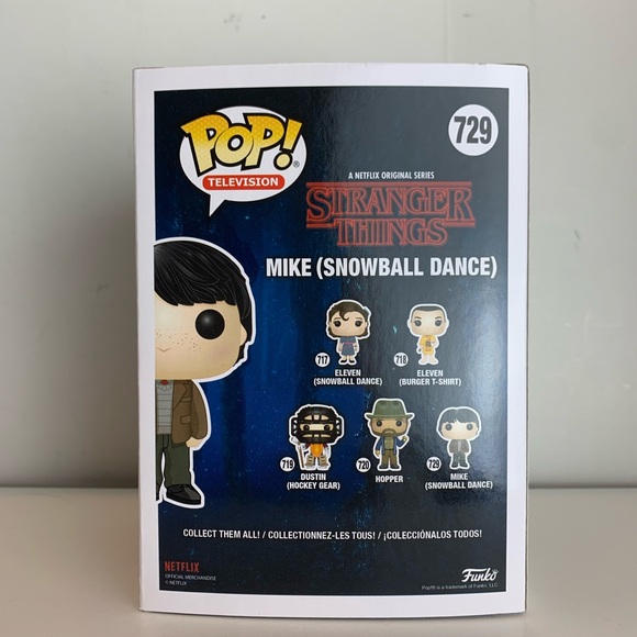 Mike (Snowball Dance) Stranger Things Funko Pop - Picture 3 of 6